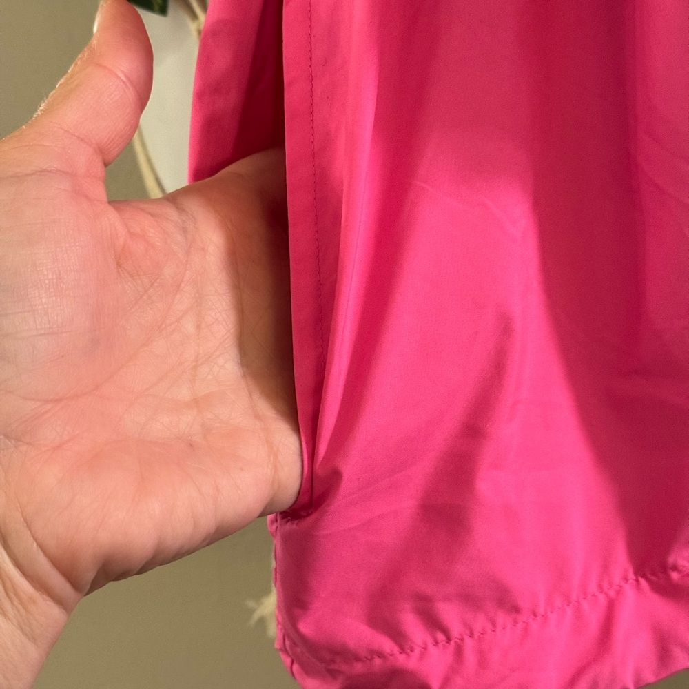 Victoria Secret Pink Campus Full Zip Mesh Hoodie‎ Jacket in Flawless Pink Sz M/L - Picture 6 of 8